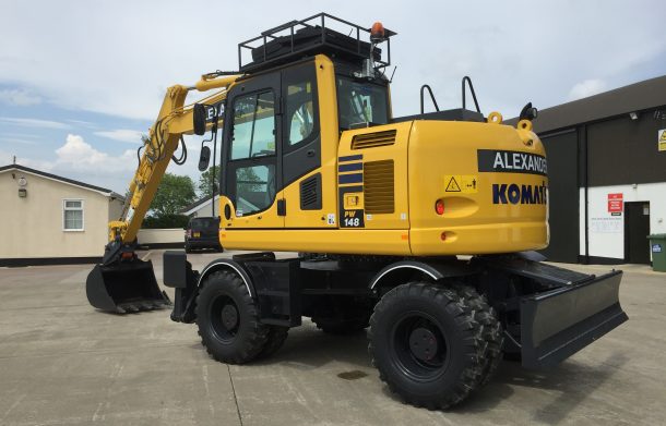 Wheeled Excavator